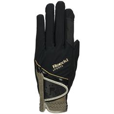 Gloves Roeckl Micro Mesh Black-Gold