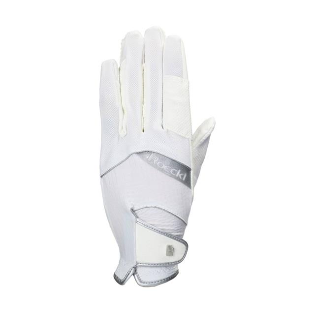 Gloves Roeckl Millero White-Silver