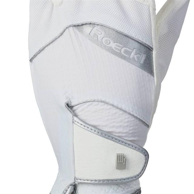 Gloves Roeckl Millero White-Silver