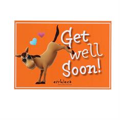 Greeting Card Get Well Multicolour