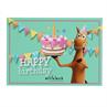 Greeting Card Happy Birthday Multicolour