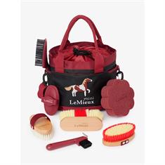 Grooming Bag Filled Mini LeMieux Red