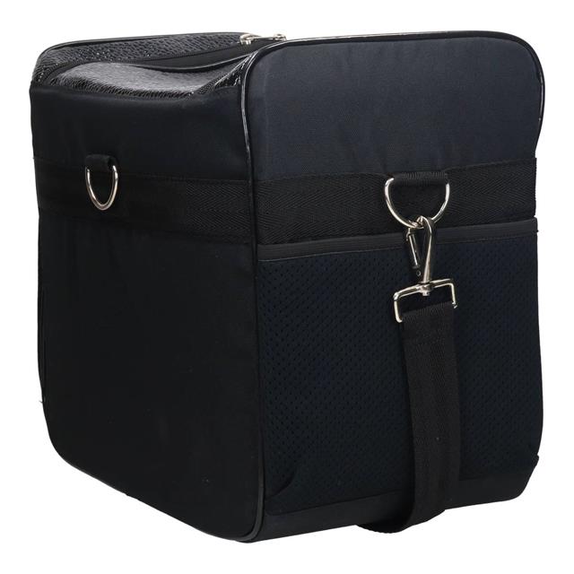 Grooming Bag HORSEGEAR HGCroco Patent Black