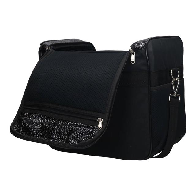 Grooming Bag HORSEGEAR HGCroco Patent Black