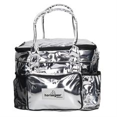 Grooming Bag Horsegear Shiny Silver