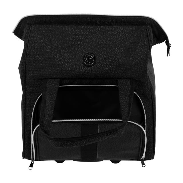 Grooming Bag with wheels Equithème Black