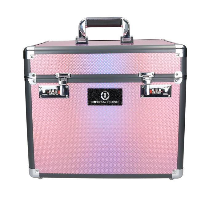 Grooming Box Imperial Riding Shiny IRH Pink