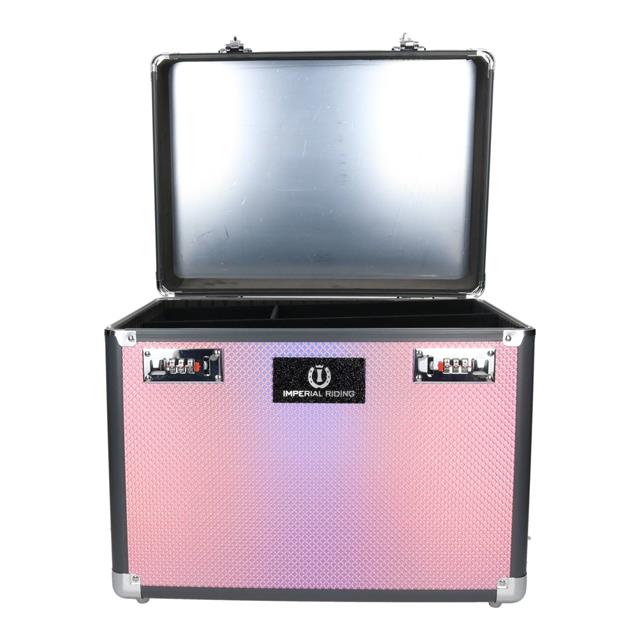 Grooming Box Imperial Riding Shiny IRH Pink