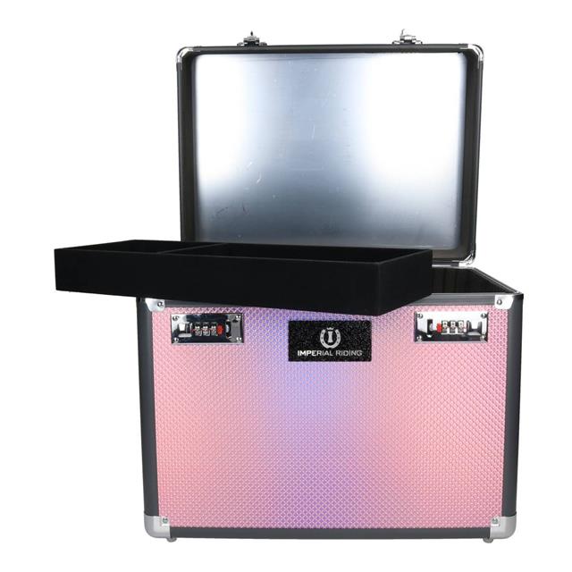 Grooming Box Imperial Riding Shiny IRH Pink