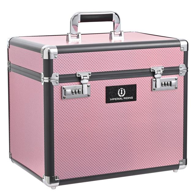 Grooming Box Imperial Riding Shiny IRH Pink