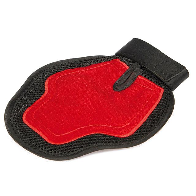 Grooming Glove Harry's Horse Duo Red