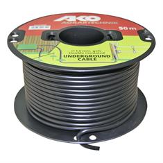 Ground Cable Kerbl 50m long, 1,6 mm thick. Multicolour
