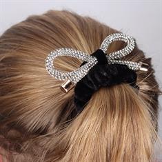 Hair Tie Epplejeck Glitter Ribbon Black