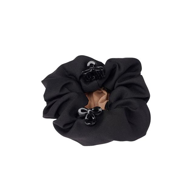 Hair Tie LeMieux with Crystal Hair Net Black-beige