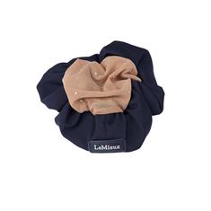 Hair Tie LeMieux with Crystal Hair Net Dark Blue-Beige