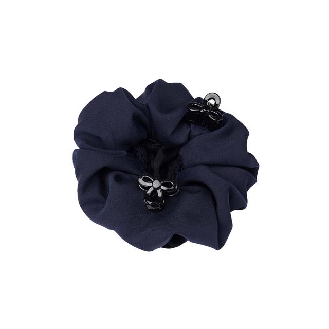 Hair Tie LeMieux with Crystal Hair Net Dark Blue-Black