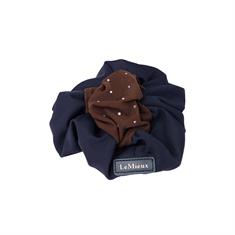 Hair Tie LeMieux with Crystal Hair Net Dark Blue-Brown