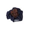 Hair Tie LeMieux with Crystal Hair Net Dark Blue-Brown