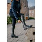 Half Chaps Dy'on Exel Croco Standard Black