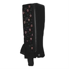 Half Chaps Epplejeck By Paardenpraat Black-Pink