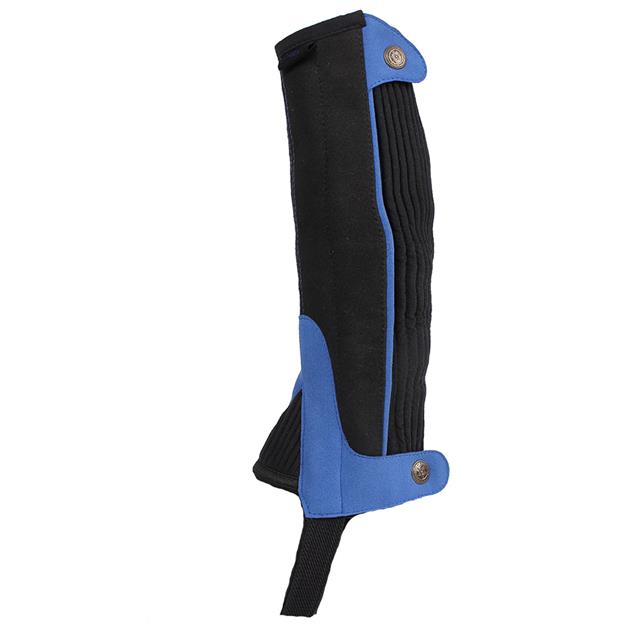 Half Chaps Q-Essentials Suede Kids Black-Blue