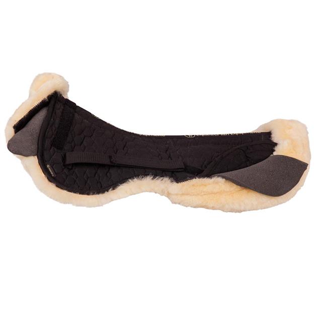 Half Pad BR Lambskin Spinal Clearance + 4 Cushions Black-beige