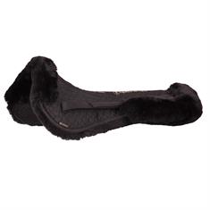 Half Pad BR Lambskin Spinal Clearance + 4 Cushions Black-Black