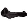 Half Pad BR Lambskin Spinal Clearance + 4 Cushions Black-Black