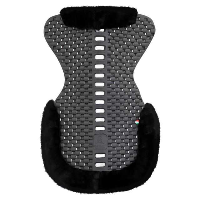 Half Pad BR Piuma Eco Wool Grey-Black