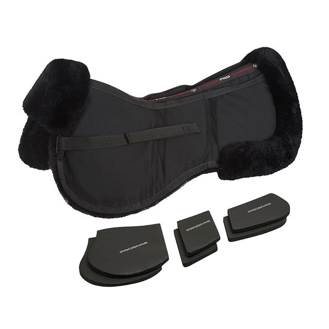 Half Pad LeMieux Prosorb 3 Pocket Black-Black