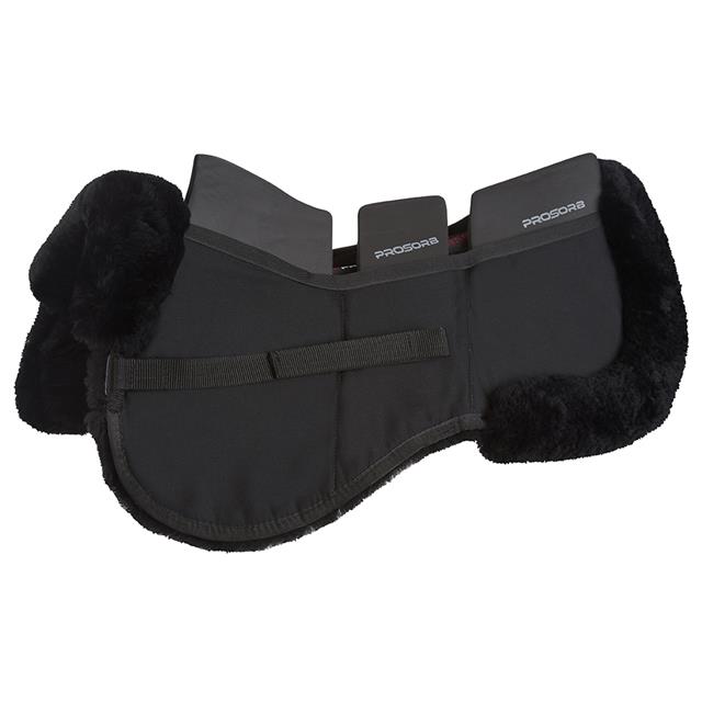 Half Pad LeMieux Prosorb 3 Pocket Black-Black