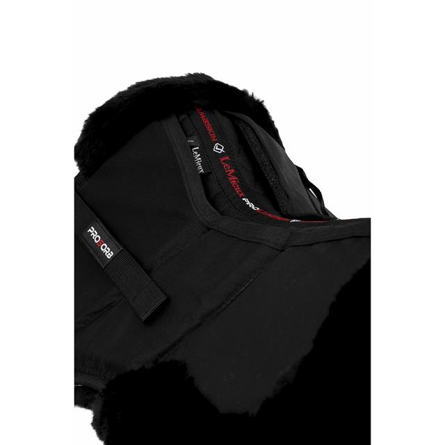 Half Pad LeMieux Prosorb 3 Pocket Black-Black