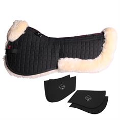 Half Pad LeMieux Prosorb Lamb Black-Beige