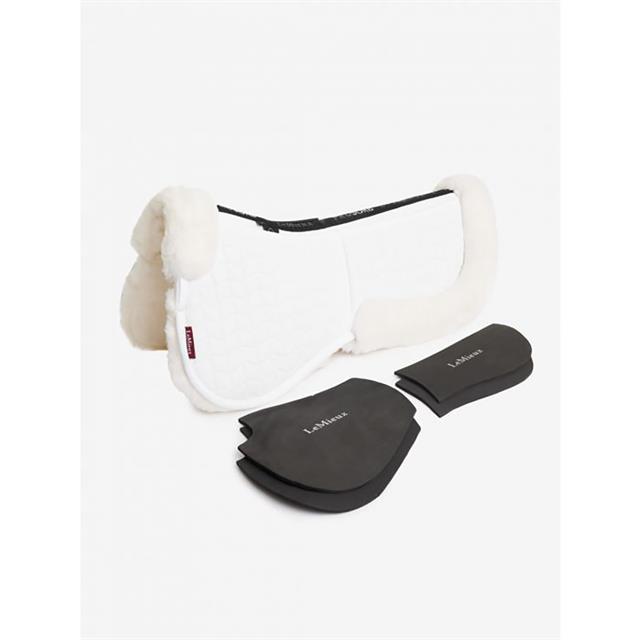 Half Pad LeMieux Prosorb Lamb White-White