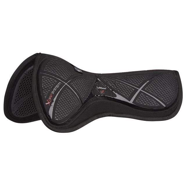 Half Pad LeMieux X-Grip Black