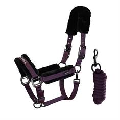 HALSTERSET EQUESTRIAN STOCKHOLM FUR BLACK RAVEN