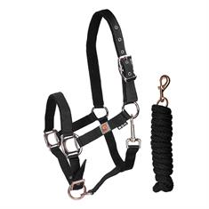 Halter and Lead Epplejeck EJGold Fever Black