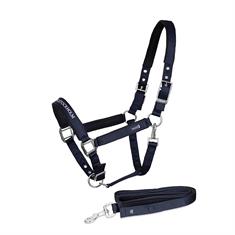 Halter and Lead Equestrian Stockholm Modern Tech Navy Dark Blue