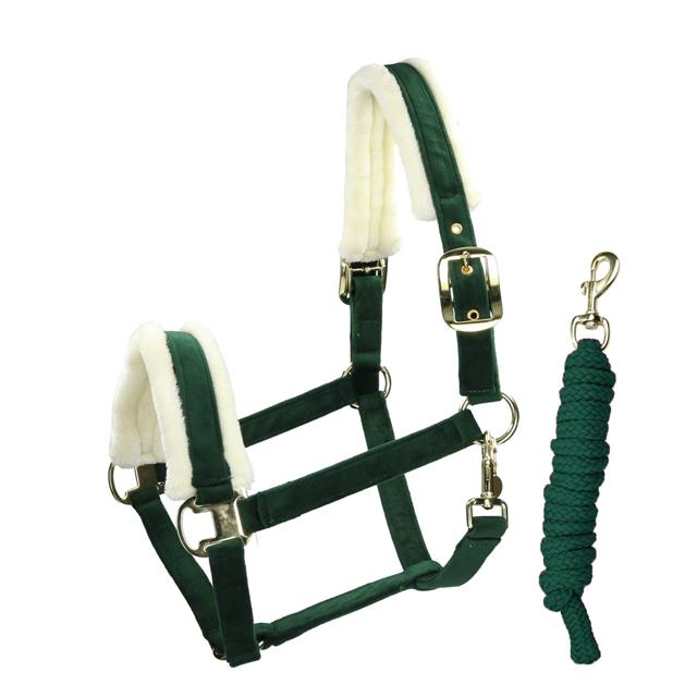 Halter And Lead Friesianhorse By Horsegear Dark Green