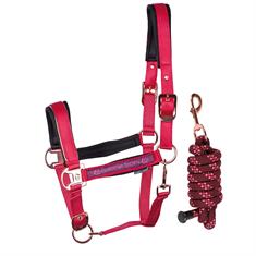 Halter And Lead Harry's Horse Dividal Dark Pink