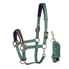 Halter And Lead Harry's Horse La Gloria Light Green
