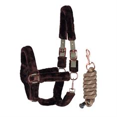 Halter And Lead Harry's Horse Reine Mid Brown