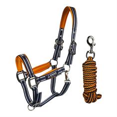 Halter and Lead KNHS Dark Blue-Orange