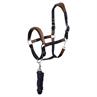 Halter and Lead Rope Anky Blue-Brown