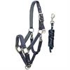 Halter And Lead Rope Anky Dark Blue-Blue