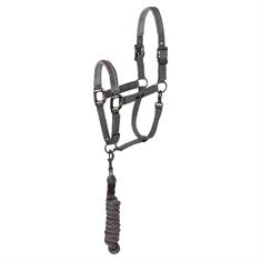 Halter and Lead Rope Anky Stones Grey