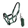 Halter And Lead Rope Equestrian Stockholm Sycamore Green Green
