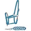 Halter and Lead Rope Harry's Horse Foal Light Blue