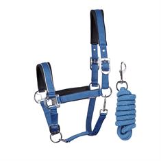 Halter and Lead Rope Harry's Horse Larache Blue