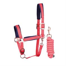 Halter and Lead Rope Harry's Horse Larache Pink